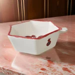 کاسه انار دست‌ساز سرامیکی