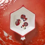 کاسه انار دست‌ساز سرامیکی