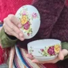 ست چای‌خوری سرامیکی دستساز رز