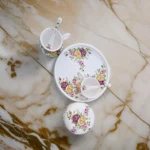 ست چای‌خوری سرامیکی دستساز رز