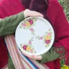 ست چای‌خوری سرامیکی دستساز رز