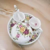 ست چای‌خوری سرامیکی دستساز رز