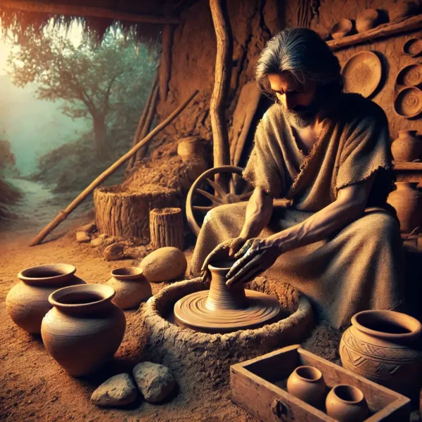 سفالگری با دست