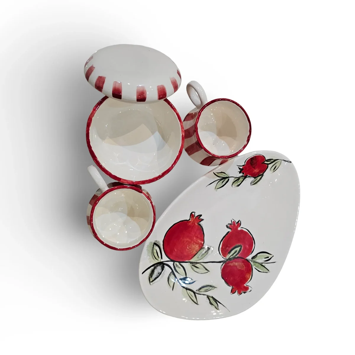 چای خوری سرامیکی یلدایی