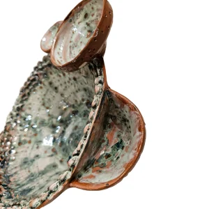 ست اردوخوری و پذیرایی سفالی ۷ تکه – مناسب هفت‌سین، میوه و آجیل