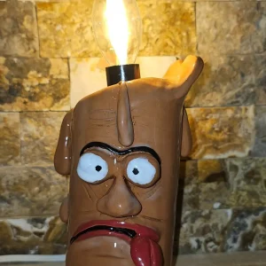 چراغ خواب شمعی سفالی