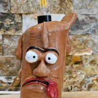 چراغ خواب شمعی سفالی