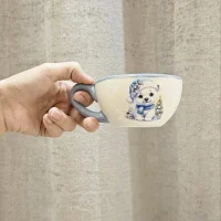 خرید و قیمت فنجان لته سرامیکی دست‌ساز