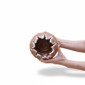 ظرف سفالی دکوری و کاربردی