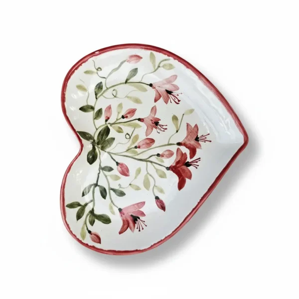 بشقاب سرامیکی گل انار