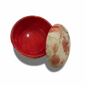 سرویس پذیرایی جدید شیک سرامیکی گلدار قرمز