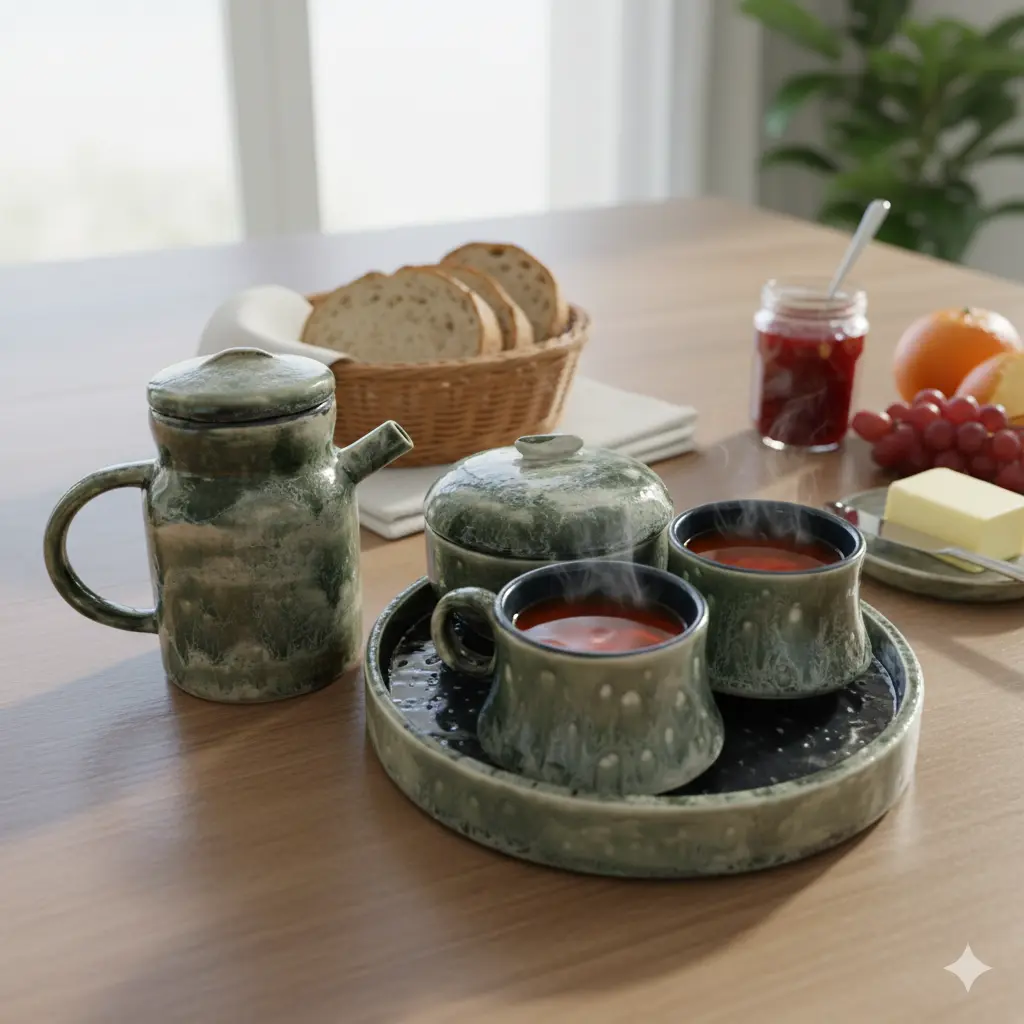 ست ظروف صبحانه سرامیکی