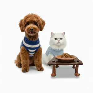 ظرف سفالی غذا سگ و گربه: انتخابی سالم، زیبا و پایدار