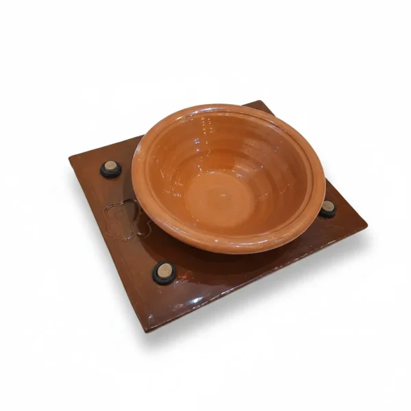 ظرف سفالی غذا گربه