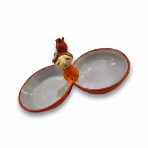 پیاله سفالی دوقلو یلدایی