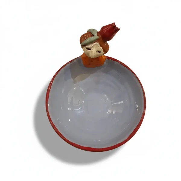 کاسه پیاله سفالی یلدا