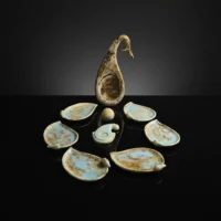 هفت سین سرامیکی بته جغه