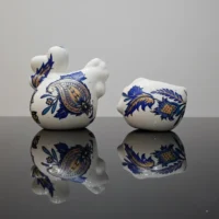 مرغ و خروس سرامیکی