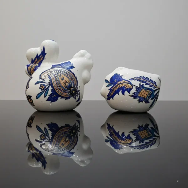 مرغ و خروس سرامیکی