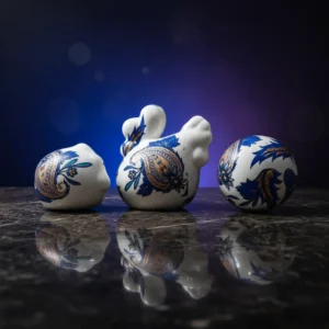 ست سه تکه دکوری سرامیکی سنتی