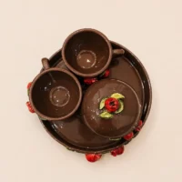 ست چای خوری طرح انار سرامیکی