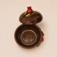 قندان طرح انار سرامیکی